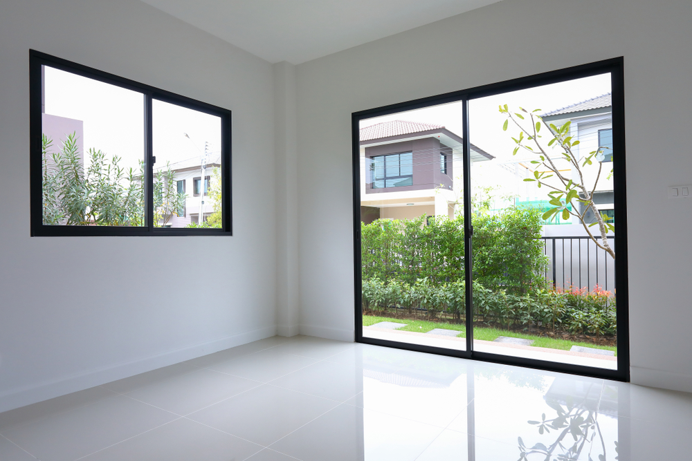 Dit is het resultaat van vliesbehang laten aanbrengen in je nieuwbouwwoning in Amersfoort.